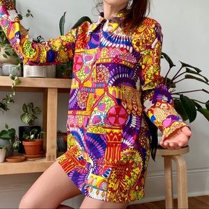 1970s mini dress